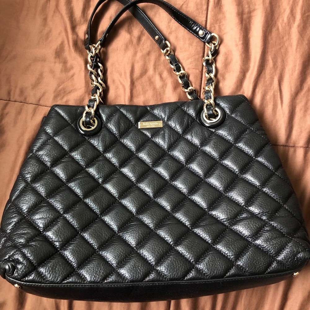 Kate Spade Maryanne Satchel (silver hardware)